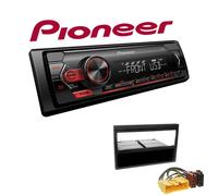 Pioneer 1-DIN Autoradio USB AUX Android Set für Mazda 323 VI Facelift 2000-2003