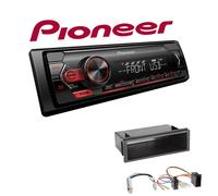 Pioneer 1-DIN Autoradio USB AUX Android Set für Volkswagen VW Golf IV 1997-2003