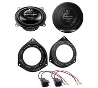 Pioneer 10cm 210Watt 3-Wege Lautsprecher für Ford Ka ab 09 Ablage Heck Hintere T