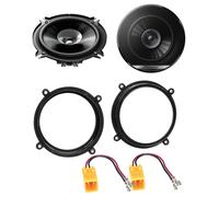 Pioneer 13cm 250Watt Lautsprecher für Fiat Brava Bravo Marea Ablage Hecktür Auto