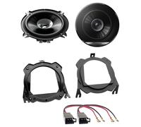 Pioneer 13cm 250Watt Lautsprecher für Opel Corsa B C Tigra Ablage Auto Boxen
