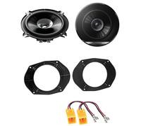 Pioneer 13cm 250Watt Lautsprecher für Peugeot 306 306 Cabrio Fronttür Heck Auto