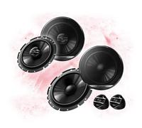 PIONEER 16,5cm Front/Heck Auto Lautsprecher Komplett-SET für AUDI (#147)
