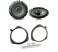 Pioneer 170Watt 2-Wege 16,5cm Lautsprecher für Alfa Dacia Fiat Ford Iveco Nissan