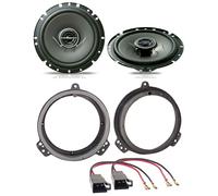 Pioneer 170Watt 2-Wege 16,5cm Lautsprecher für Audi A3 ab 03 A4 ab 02 Tür Front