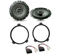 Pioneer 170Watt 2-Wege 16,5cm Lautsprecher für BMW 3er 1998-2005 Fronttür Auto B