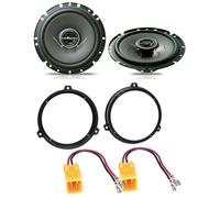 Pioneer 170Watt 2-Wege 16,5cm Lautsprecher für Fiat Panda 03-12 Hecktür Auto Box