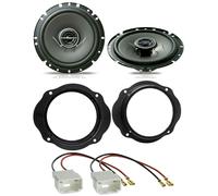 Pioneer 170Watt 2-Wege 16,5cm Lautsprecher für Ford C-Max Fiesta Fronttür Auto B