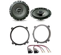 Pioneer 170Watt 2-Wege 16,5cm Lautsprecher für Opel Antara ab 2013 Fronttür Auto