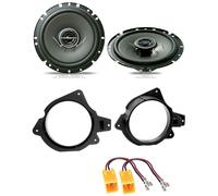 Pioneer 170Watt 2-Wege 16,5cm Lautsprecher für Peugeot 207 CC ab 07 Türe Heck Au