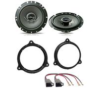 Pioneer 170Watt 2-Wege 16,5cm Lautsprecher für Renault Kadjar Captur Tür Front H