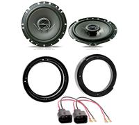 Pioneer 170Watt 2-Wege 16,5cm Lautsprecher für VW New Beetle ab 97 Fronttür Heck