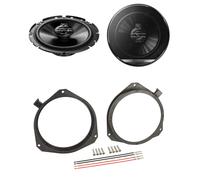 Pioneer 3-Wege 300Watt 16,5cm Lautsprecher für Alfa Dacia Fiat Ford Iveco Nissan