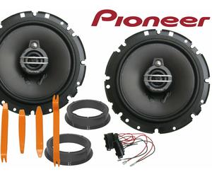 Pioneer 3wege für VW Touran 03-14 Lautsprecher Tür Hinten Heck + Ausbau Werkzeug