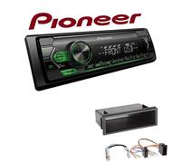 Pioneer Autoradio Android USB AUX mit Einbauset für Volkswagen VW Polo 9N ISO