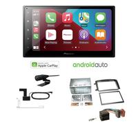 Pioneer Autoradio Apple CarPlay Bluetooth für Mercedes Benz C-Klasse 2000-2004