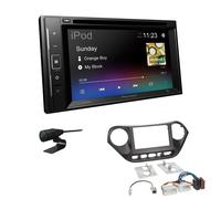 Pioneer AVH-A240BT Autoradio Bluetooth DVD für Hyundai i10 ab 2013 schwarz