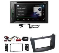 Pioneer AVH-A3200DAB USB Digitalradio Bluetooth MP3 CD Einbauset für Mazda 3 BL