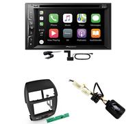 Pioneer AVH-Z3200DAB FLAC Digitalradio Einbauset für Mitsubishi ASX bis 2014