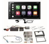 Pioneer AVH-Z5200DAB Android Auto Carplay Bluetooth Einbauset für Audi TT 8J
