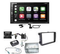 Pioneer AVH-Z5200DAB Android Auto Carplay USB Einbauset für T6 Sharan 2 Beetle