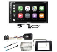 Pioneer AVH-Z5200DAB Bluetooth USB MP3 DAB+ Einbauset für Opel Movano ab 2019