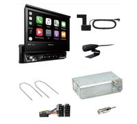 Pioneer AVH-Z7200DAB Bluetooth CD USB Einbauset für Renault Kangoo KC Laguna 1 2