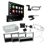 Pioneer AVH-Z7200DAB Bluetooth Einbauset für Opel Vectra C Meriva Vivaro Combo