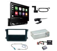 Pioneer AVH-Z7200DAB Bluetooth USB Einbauset für Golf 5 6 Passat 3C CC B7 Touran
