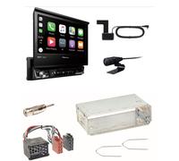 Pioneer AVH-Z7200DAB Digitalradio Bluetooth CarPlay Einbauset für BMW 3er E36 Z3