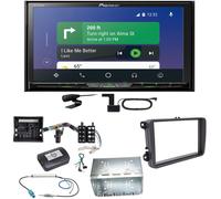 Pioneer AVH-Z9200DAB Android Auto Carplay Einbauset für Tiguan Amarok Caddy Jett