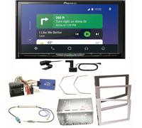 Pioneer AVH-Z9200DAB Android Auto Einbauset für Opel Vectra C Meriva Vivaro Comb
