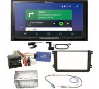 Pioneer AVH-Z9200DAB Android Auto Einbauset für Seat Alhambra Altea XL Leon