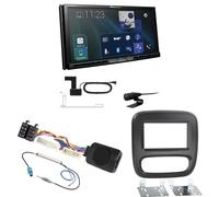 Pioneer AVH-Z9200DAB Bluetooth MP3 USB DAB+ CarPlay Einbauset für Fiat Talento