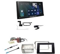 Pioneer AVH-Z9200DAB Bluetooth USB MP3 DAB+ Einbauset für Nissan NV400 ab 2019