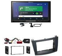 Pioneer AVH-Z9200DAB DAB+ CarPlay Android Auto USB CD Einbauset für Mazda 3 BL