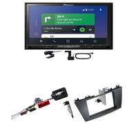 Pioneer AVH-Z9200DAB DAB+ CarPlay Android Auto USB CD Einbauset für Mazda 5 CW