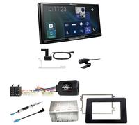 Pioneer AVH-Z9200DAB MP3 Bluetooth CarPlay Einbauset für Nissan NV400 ab 2019