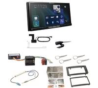 Pioneer AVH-Z9200DAB USB MP3 Bluetooth CarPlay FLAC Einbauset für T5