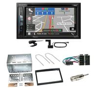 Pioneer AVIC-Z730DAB Navigation USB MP3 Einbauset für Peugeot 307 Citroen C2 C3