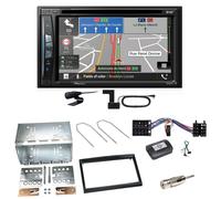 Pioneer AVIC-Z730DAB Navigation USB MP3 Einbauset für Peugeot 307 Citroen C2 C3