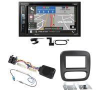 Pioneer AVIC-Z730DAB USB DAB+ MP3 Navigation Einbauset für Renault Trafic 3