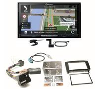 Pioneer AVIC-Z830DAB Navigation USB CD Einbauset für Mercedes CLK W209 Facelift