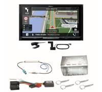 Pioneer AVIC-Z930DAB Navigation Bluetooth CD USB MP3 Einbauset für Fox Polo 9N3
