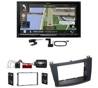 Pioneer AVIC-Z930DAB USB Navigation Bluetooth MP3 CD Einbauset für Mazda 3 BL
