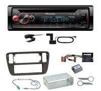 Pioneer DEH-S720DAB Bluetooth CD DAB+ MP3 Einbauset für Up Seat Mii Skoda Citigo