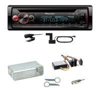 Pioneer DEH-S720DAB Bluetooth DAB+ CD FLAC Einbauset für Mercedes W210 ab 08/99