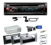 Pioneer DEH-S720DAB Bluetooth DAB+ Einbauset für Ford Focus C-Max Fiesta Transit