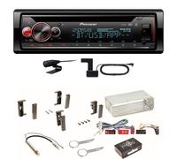 Pioneer DEH-S720DAB Bluetooth USB MP3 Digitalradio MP3 Einbauset für Audi A3 8L