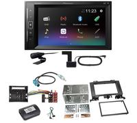 Pioneer DMH-A240DAB DAB+ Bluetooth Einbauset für Mercedes Sprinter W906 Crafter